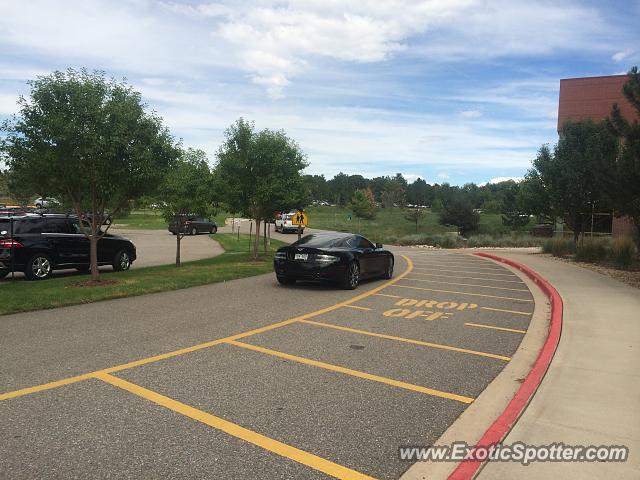 Aston Martin DB9 spotted in Denver, Colorado