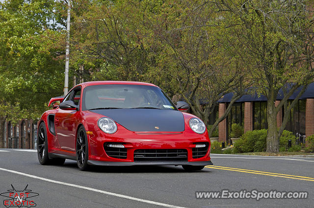 Porsche 911 GT2 spotted in Greenwich, Connecticut