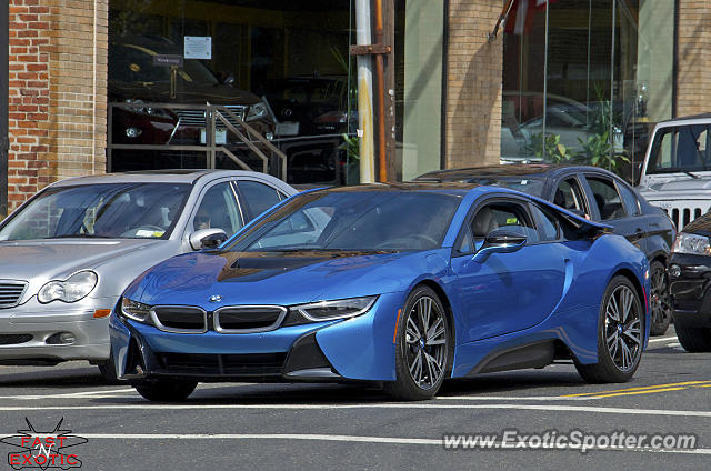 BMW I8 spotted in Greenwich, Connecticut