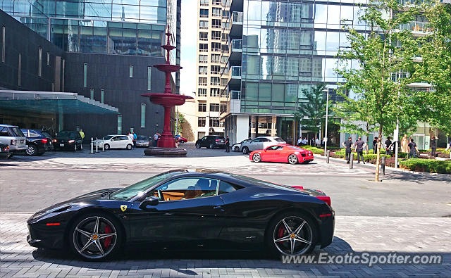 Ferrari 458 Italia spotted in Toronto, Ontario, Canada