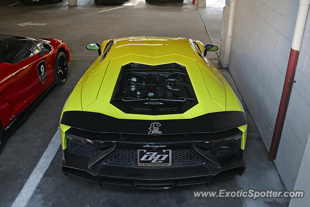 Lamborghini Aventador spotted in Monterey, California