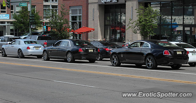 Rolls Royce Wraith spotted in Denver, Colorado