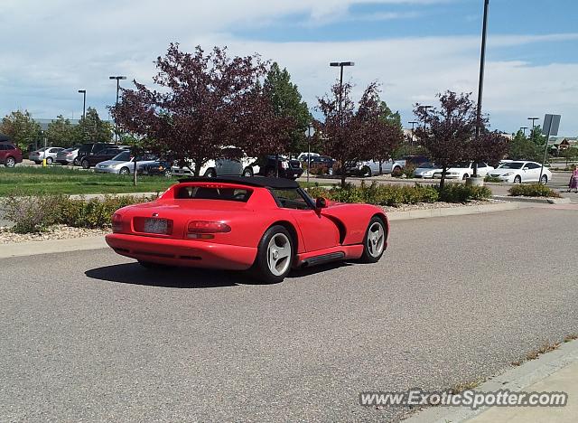 Dodge Viper spotted in Castle Pines, Colorado