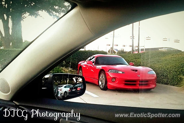 Dodge Viper spotted in Frisco, Texas