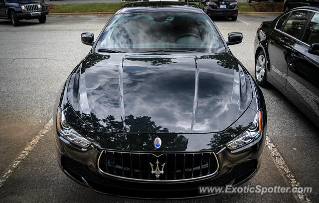 Maserati Ghibli spotted in Cornelius, North Carolina