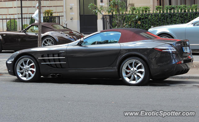 Mercedes SLR spotted in Paris, France