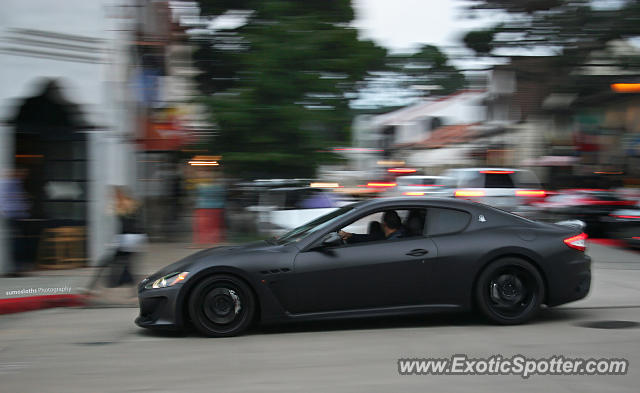 Maserati GranTurismo spotted in Carmel, California