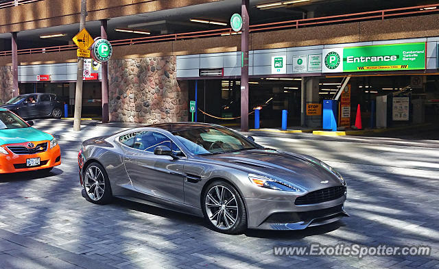 Aston Martin Vanquish spotted in Toronto, Ontario, Canada