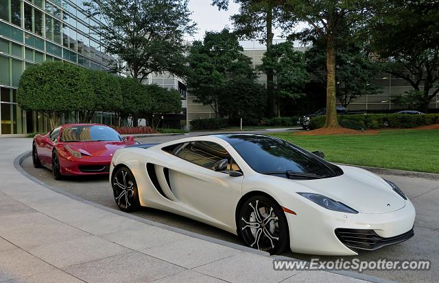 Mclaren MP4-12C spotted in Atlanta, Georgia