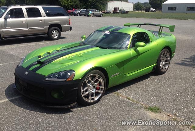 Dodge Viper spotted in Salisbury, Maryland