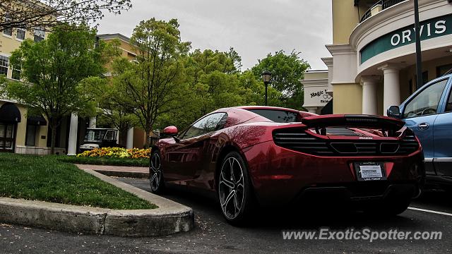 Mclaren MP4-12C spotted in Charlotte, North Carolina