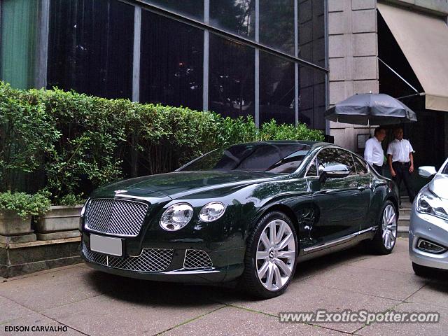 Bentley Continental spotted in São Paulo, Brazil