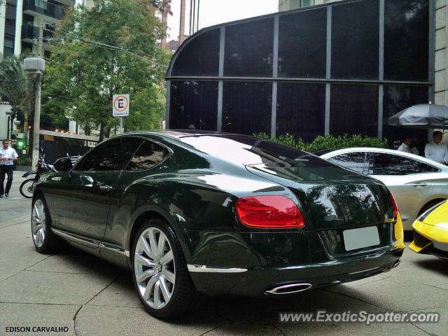 Bentley Continental spotted in São Paulo, Brazil