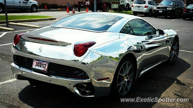 Ferrari California spotted in Cincinnati, Ohio