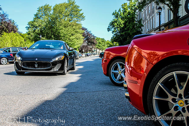 Maserati GranTurismo spotted in Greenwich, Connecticut