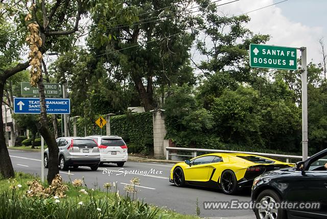 Lamborghini Aventador spotted in Mexico city, Mexico