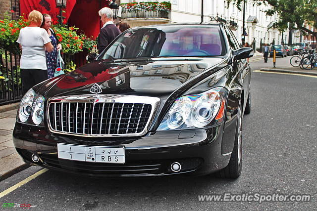 Mercedes Maybach spotted in London, United Kingdom