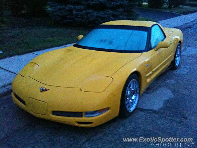Chevrolet Corvette Z06 spotted in Belding, Michigan