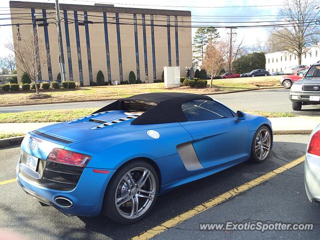 Audi R8 spotted in Charlotte, North Carolina