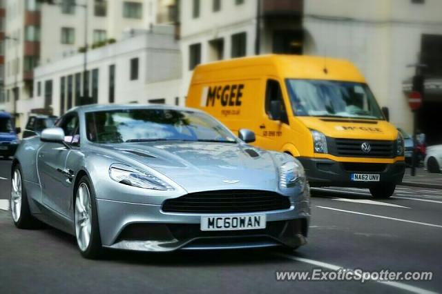 Aston Martin Vanquish spotted in London, United Kingdom