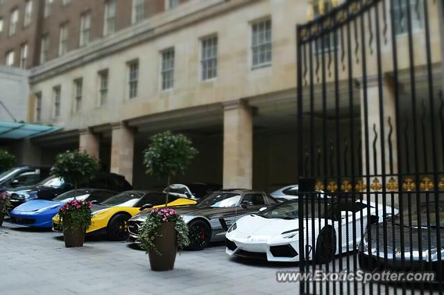 Lamborghini Aventador spotted in London, United Kingdom