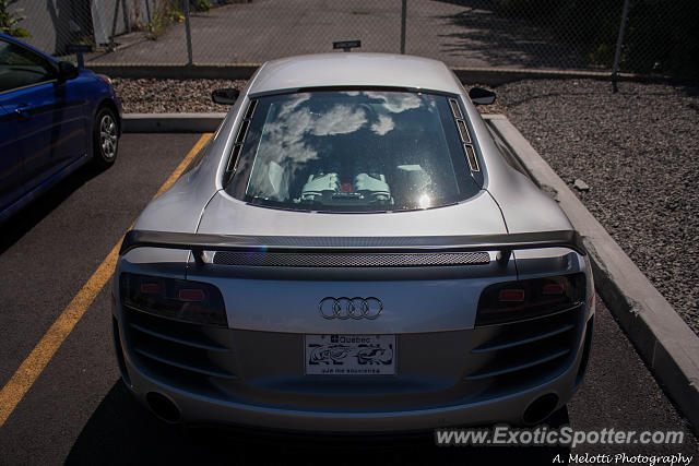 Audi R8 spotted in Montreal, Canada