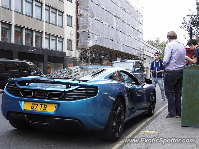 Mclaren MP4-12C spotted in London, United Kingdom