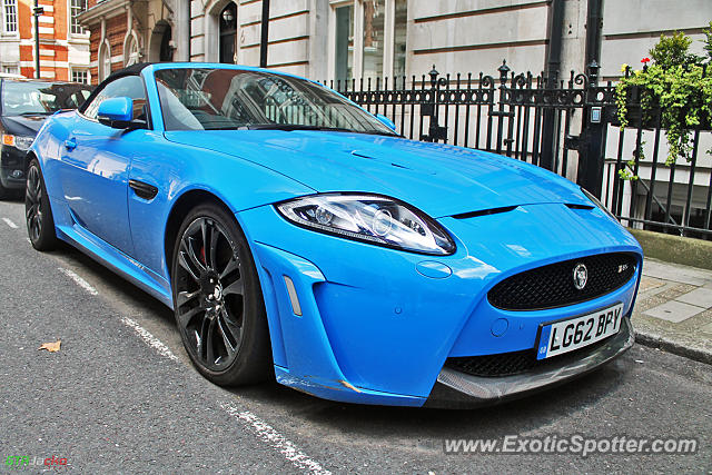 Jaguar XKR-S spotted in London, United Kingdom