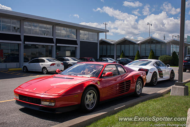 Ferrari Testarossa spotted in Montreal, Canada