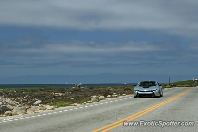 BMW I8 spotted in Pebble Beach, California