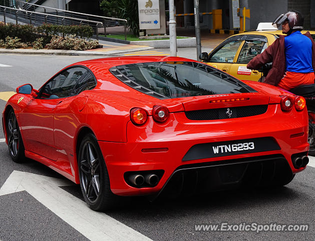 Ferrari F430 spotted in Kuala Lumpur, Malaysia