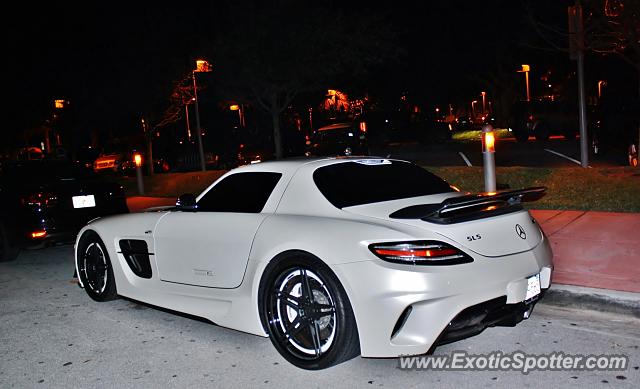 Mercedes SLS AMG spotted in Miami, Florida