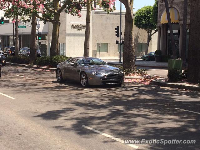 Aston Martin Vantage spotted in Beverly Hills, California