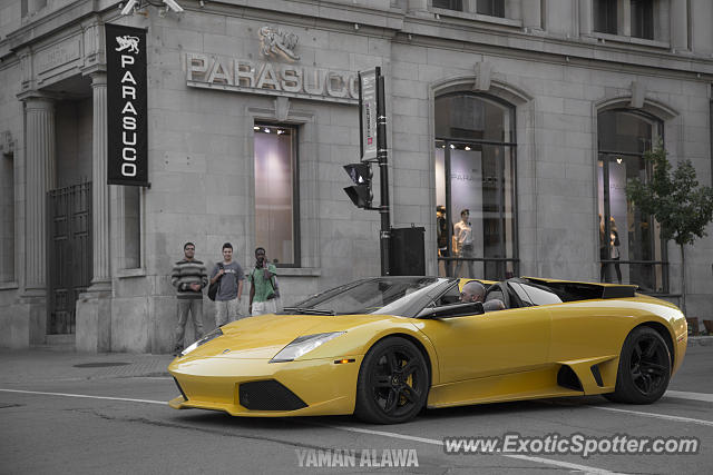 Lamborghini Murcielago spotted in Montreal, Canada