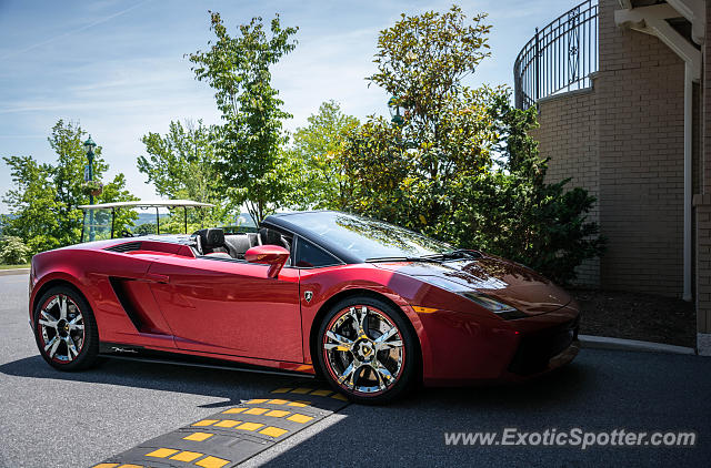 Lamborghini Gallardo spotted in Hershey, Pennsylvania