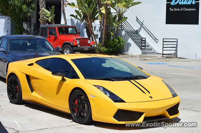 Lamborghini Gallardo spotted in San Diego, California