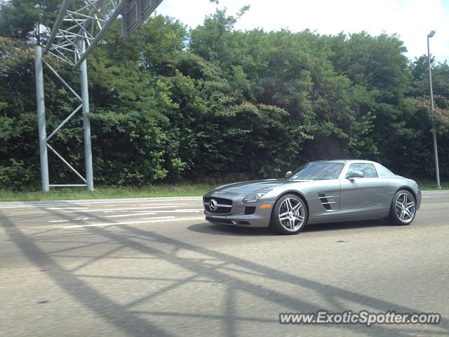 Mercedes SLS AMG spotted in Knoxville, Tennessee