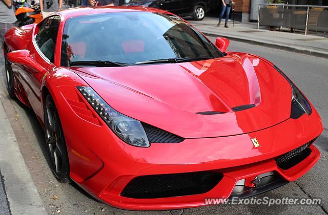 Ferrari 458 Italia spotted in Toronto, Canada