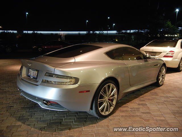 Aston Martin DB9 spotted in Schaumburg, Illinois