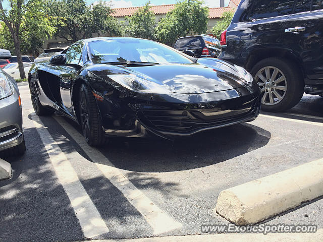 Mclaren MP4-12C spotted in Dallas, Texas