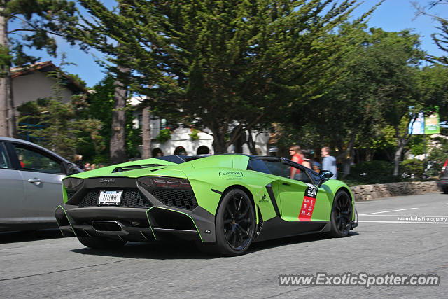 Lamborghini Aventador spotted in Carmel, California