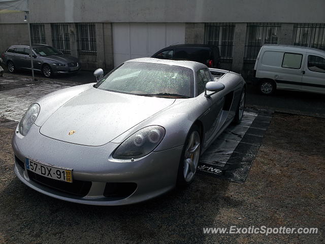 Porsche Carrera GT spotted in Caramulo, Portugal