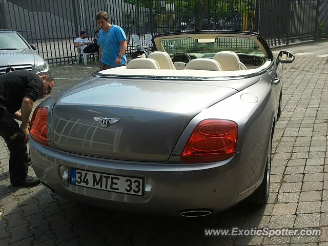 Bentley Continental spotted in Istanbul, Turkey