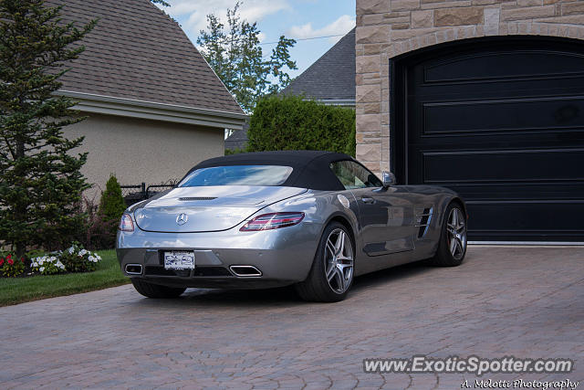 Mercedes SLS AMG spotted in Montreal, Canada