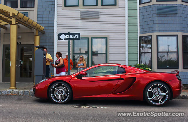 Mclaren MP4-12C spotted in Long Branch, New Jersey