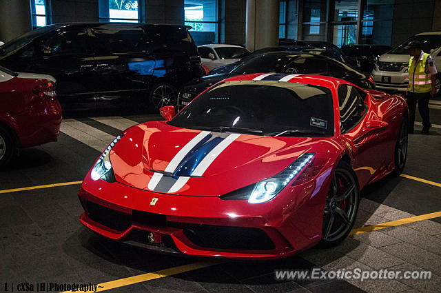 Ferrari 458 Italia spotted in Kuala Lumpur, Malaysia