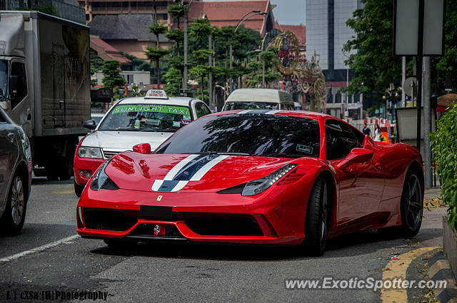 Ferrari 458 Italia spotted in Kuala Lumpur, Malaysia