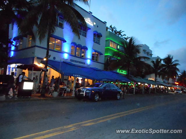 Rolls Royce Ghost spotted in Miami, Florida