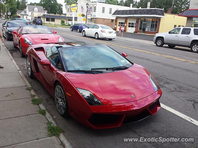 Lamborghini Gallardo spotted in Rochester, New York