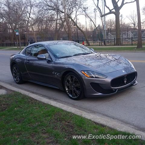 Maserati GranTurismo spotted in River Forest, Illinois